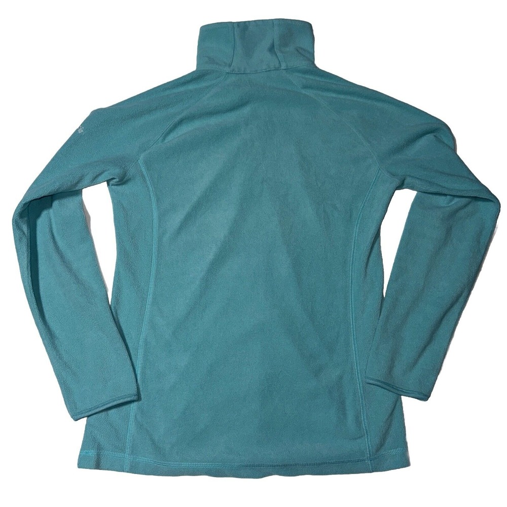 Columbia Half Zip Fleece Sweater Womens M Outdoor Base Layer Thermal Glacial IV - Picture 3 of 9